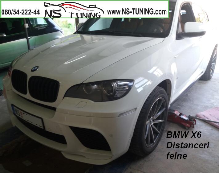 bmw x6 distanceri felne 5x120 20mm ugradnja novi sad tuning